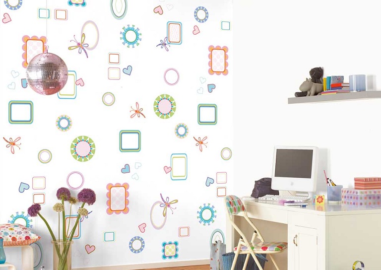 Retro Wallpaper Designs For Kids