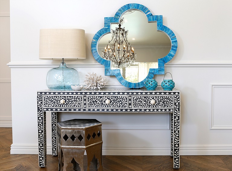 indian style mirror