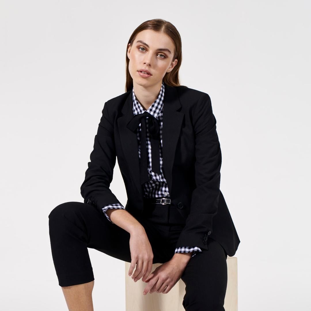 lady corporate business shirt