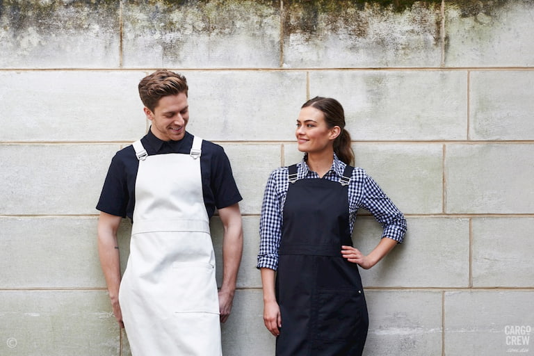 poly-cotton aprons