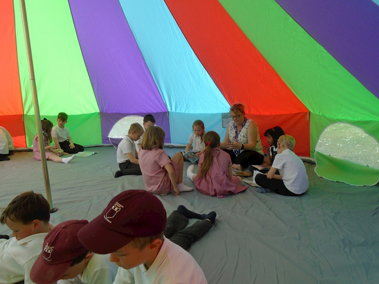 tent school