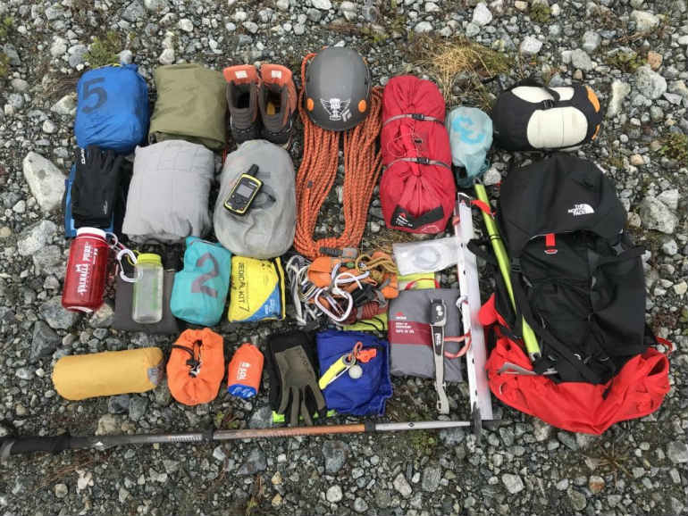 hiking equipment