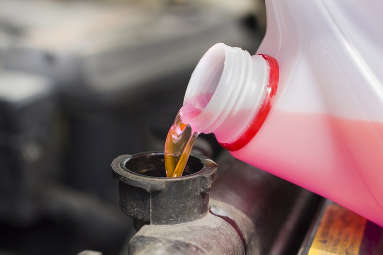 refilling coolant