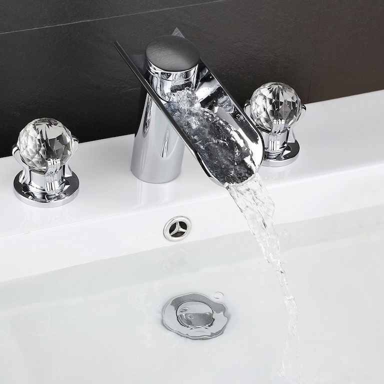 bathroom waterfall tapware