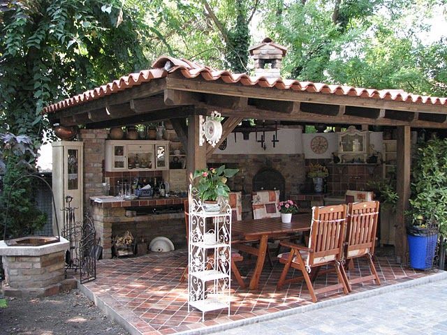 Patio kitchen