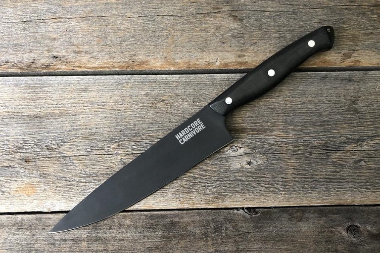 Carbon steel knife