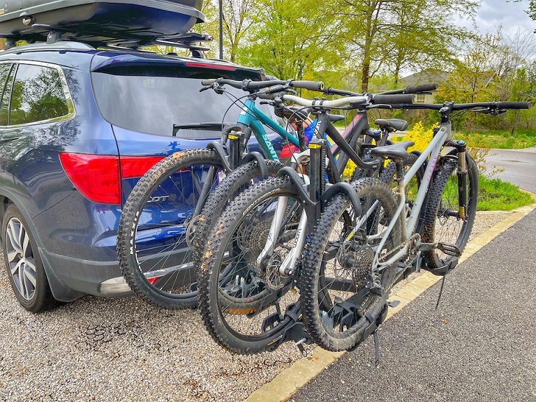 hitch mount bike rack