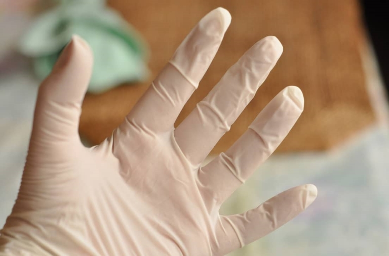 nitrile gloves