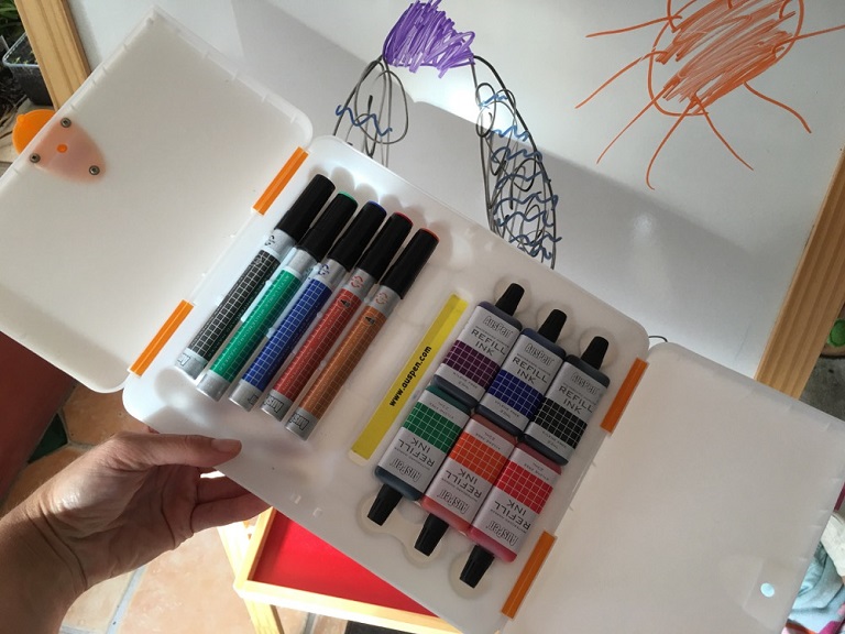 refillable whiteboard markers 