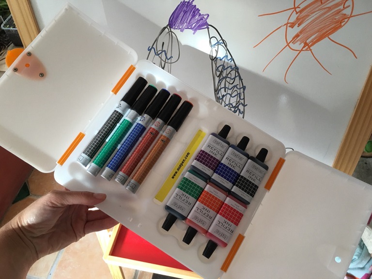 refillable whiteboard markers