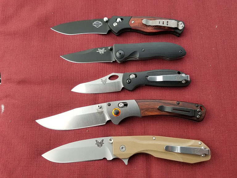 different types of hunting knives