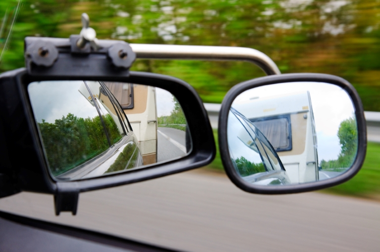 extended towing mirror