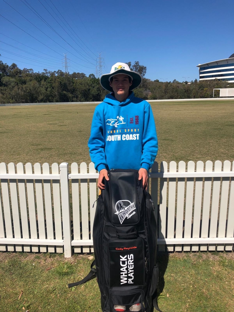 cricket bag wheel designed for easy transporting