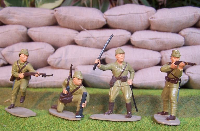 Airfix Japanese Infantry toy soldiers