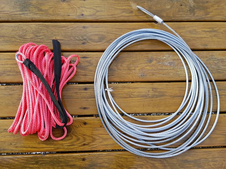 Shedding Weight with Synthetic Rope