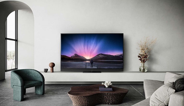 smart tv in living room