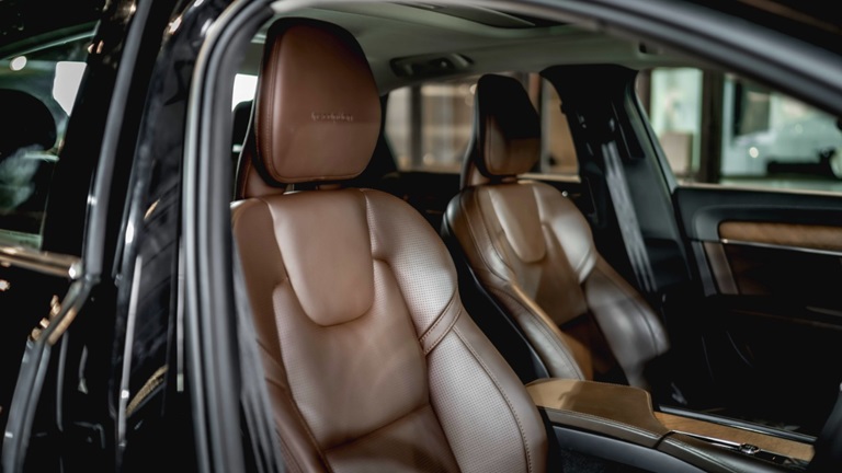 brown leather car seat covers