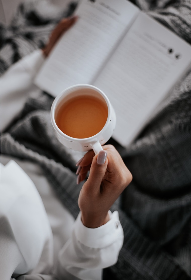 Herbal Tea in Bed