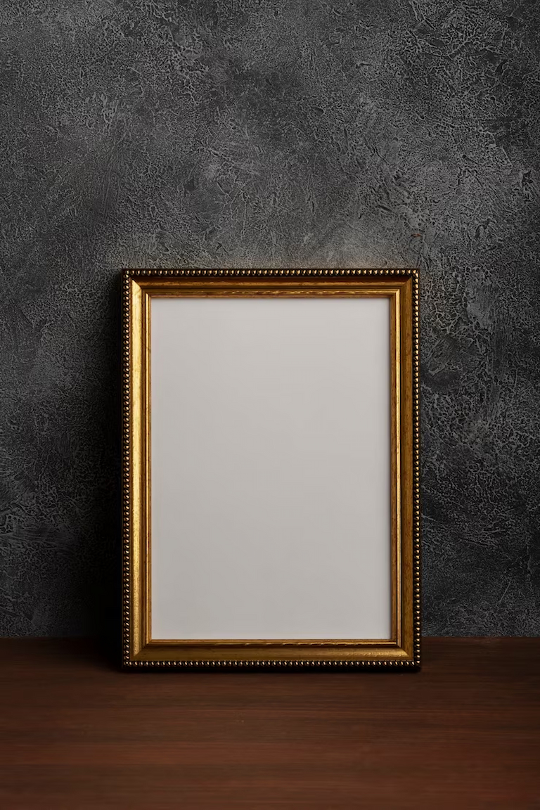 picture frame gold