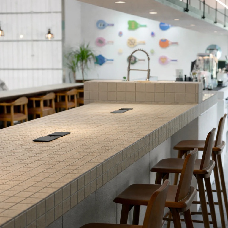 Cagliari Biscuit Full Bodied Porcelain Mosaic