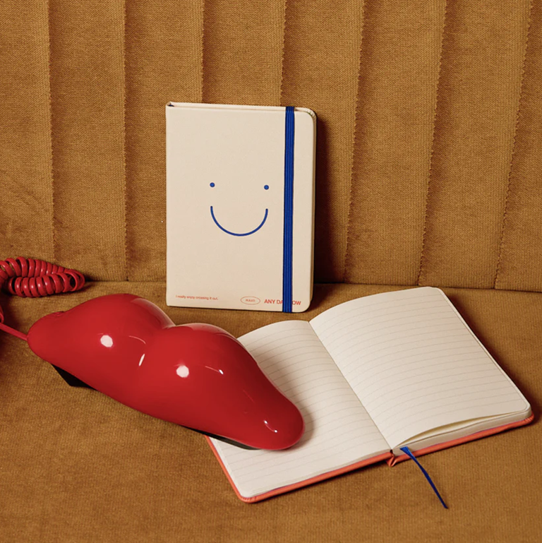 Sand Any Day Notebook Ruled A6